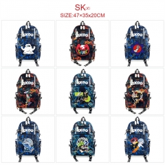 11 Styles SK∞/SK8 the Infinity Anime Cosplay Cartoon Canvas Colorful Backpack Bag
