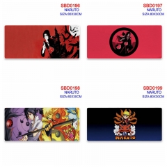 80*30CM 15 Styles Naruto Cartoon Printing Mouse Mat Anime Mouse Pad