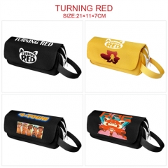 4 Styles Turning Red Cartoon Pen Bag Anime Pencil Bag For Student