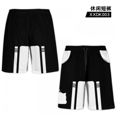 Blue Archive Cosplay Color Printing Anime Pants Shorts