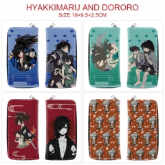 4 Styles Hyakkimaru And Dororo Cartoon Anime Long Zipper Purse Wallet