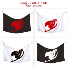 4 Styles Fairy Tail Hot Sale Fancy Flag Anime Decoration Flag （No Flagpole）