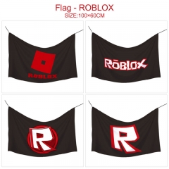 4 Styles ROBLOX Hot Sale Fancy Flag Anime Decoration Flag （No Flagpole）