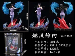 28 cm Naruto Hinata Hyuga Can Change Hand Figures Toys Anime PVC Action Figure Toy