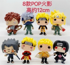 8PCS/SET  12cm Naruto Model Anime PVC Action Figures