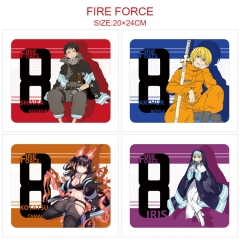 6 Styles Flaming Fire Brigade Hot Sale Fancy Anime Mouse Pad