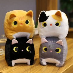 8 inchs 4 Styles Anime Square Cat Doll Plush Toy Cat