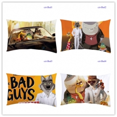 9 Styles The Bad Guys Cartoon Pattern Decoration Anime Long Pillow 40*60CM