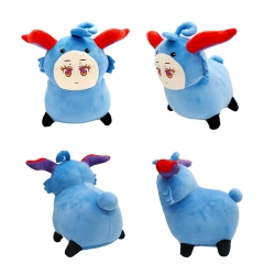 Hot Selling Genshin Impact Cartoon Ganyu Goat Anime Plush Toy Doll