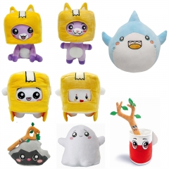 9 Styles Hot Selling Lankybox Cartoon Anime Plush Toy Doll