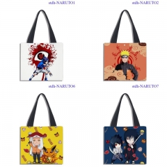 8 Styles 40*40cm Naruto Cartoon Pattern Canvas Anime Bag