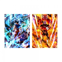 2 Styles Dragon Ball Z Lenticular Flip Anime 3D Posters（10pcs/set） (No Frame)
