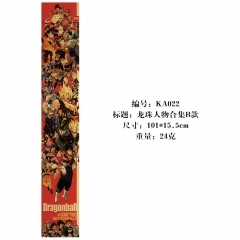 101*15.5cm Dragon Ball Z Color Printing Anime Paper Poster