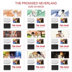 10 Styles The Promised Neverland Anime Mouse Pad 30*80CM