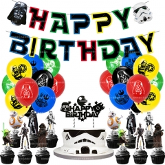 Star Wars For Birthday Party Decoration Anime Balloon Set