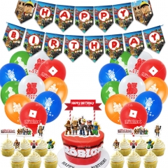 Roblox For Birthday Party Decoration Anime Balloon Set