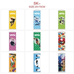 （25*70CM）10 Styles SK∞/SK8 the Infinity Cartoon Wallscrolls Waterproof Anime Wall Scroll