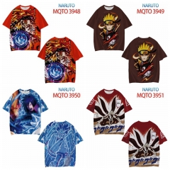 19 Styles Naruto Color Printing Anime T Shirt