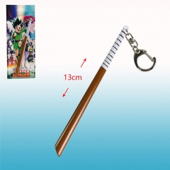 13CM HUNTER×HUNTER Cartoon Anime Weapon Keychain