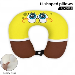 SpongeBob SquarePants Cosplay Color Printing Anime U-shaped Pillow