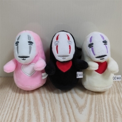 3 Styles Spirited Away No Face Man Anime Plush Toy Pendant 10CM