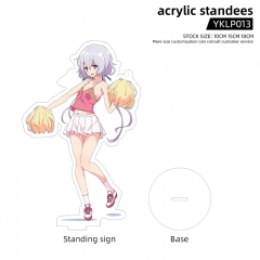 2 Styles ZOMBIE LAND SAGA Decoration Cartoon Printed Anime Standing Plate