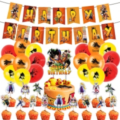 Dragon Ball Z For Birthday Party Decoration Anime Balloon Set