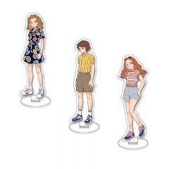6 Styles Stranger Things Anime Acrylic Standing Plates