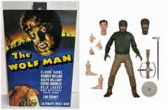 7 Inches NECA Back To The Future Wolf Man Action PVC Figure Toy