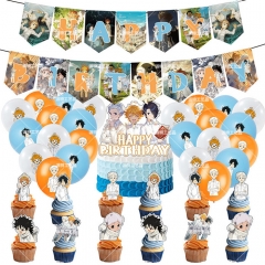 The Promised Neverland For Birthday Party Decoration Anime Balloon Set