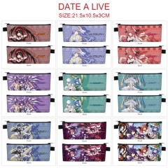 9 Styles Date A Live Cartoon  Anime Pencil Bag