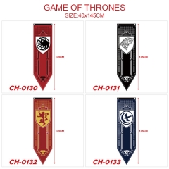 8 Styles 40x145CM Power Game of Thrones Hot Sale Flag Anime Decoration Flag (No Flagpole)