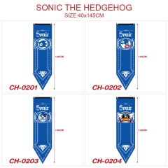 6 Styles 40x145CM Sonic the Hedgehog Hot Sale Flag Anime Decoration Flag (No Flagpole)