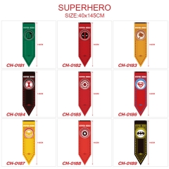 14 Styles 40x145CM Marvel Comics Super Hero Hot Sale Flag Anime Decoration Flag (No Flagpole)