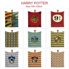 10 Styles 100x135CM Harry Potter Quilt Double Printed Anime Summer Blanket