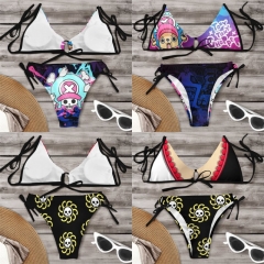 3 Styles One Piece Cartoon Character Cosplay Sexy Anime Bikini Underwear