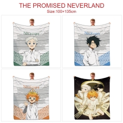 7 Styles 100x135CM The Promised Neverland Quilt Double Printed Anime Summer Blanket