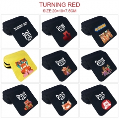 9 Styles Turning Red Cartoon Zipper Anime Pencil Bag