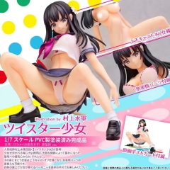 13.5CM Anime Illustration By Murakami Suigun Sexy Girl Anime PVC Figure Model Collectible Statue Toy Doll