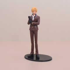 17CM One Piece Sanji Collectible Model Toy Anime PVC Figures