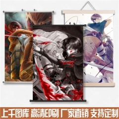 15 Styles 2 Size Attack on Titan / Shingeki No Kyojin Wall Scroll Anime Wallscroll