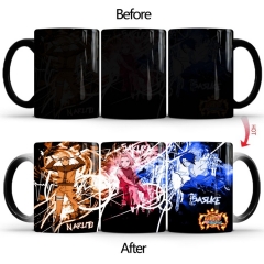 Naruto Cartoon Pattern Ceramic Cup Anime Changing Color Ceramic Mug