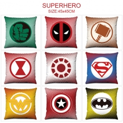 14 Styles Superman Cartoon Pattern Anime Pillow (45*45CM)