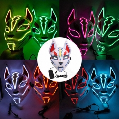 10 Styles Fortnite Fox Halloween COSPLAY Anime Mask (With Light)