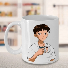EVA/Neon Genesis Evangelion Cartoon Pattern Anime Ceramic Cup