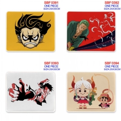 15 Styles One Piece Color Printing Anime Mouse Pad