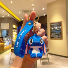 Lilo & Stitch Cartoon Anime Doll Keychain