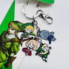 The Legend Of Zelda Cosplay Cartoon Character Anime Alloy Keychain