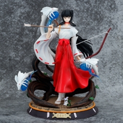 26CM Inuyasha Kikyo Model Toy Anime PVC Figure