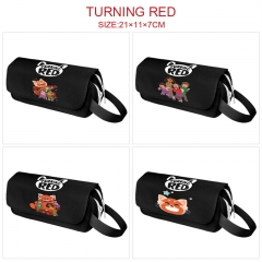 5 Styles Turning Red Cosplay Cartoon Canvas Colorful Anime Pencil Bag